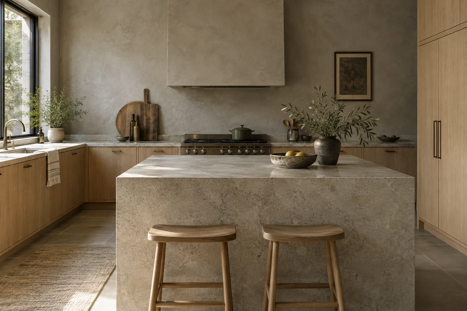 Natuursteen in de keuken